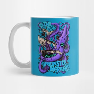 Bring Back Neon Cartoon Monster Merch Mug